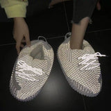 zapatillas de casa yeezy reflectantes - ipantuflas.com